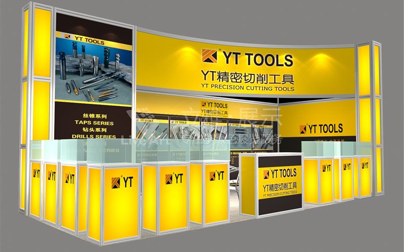 YT機(jī)械展展臺設(shè)計搭建案例分析